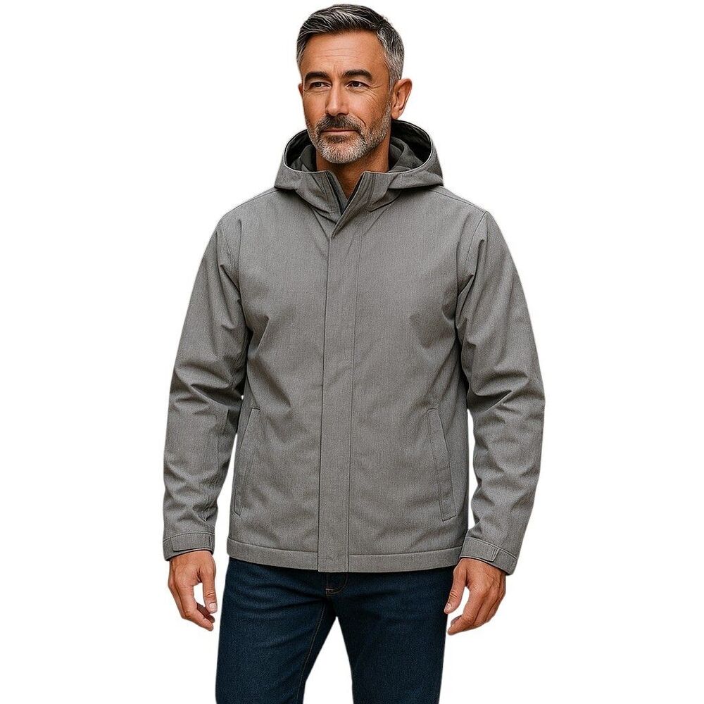 Wantdo - Men's Waterproof Softshell Jacket - Insulted - Color: Grey - Size 3XB